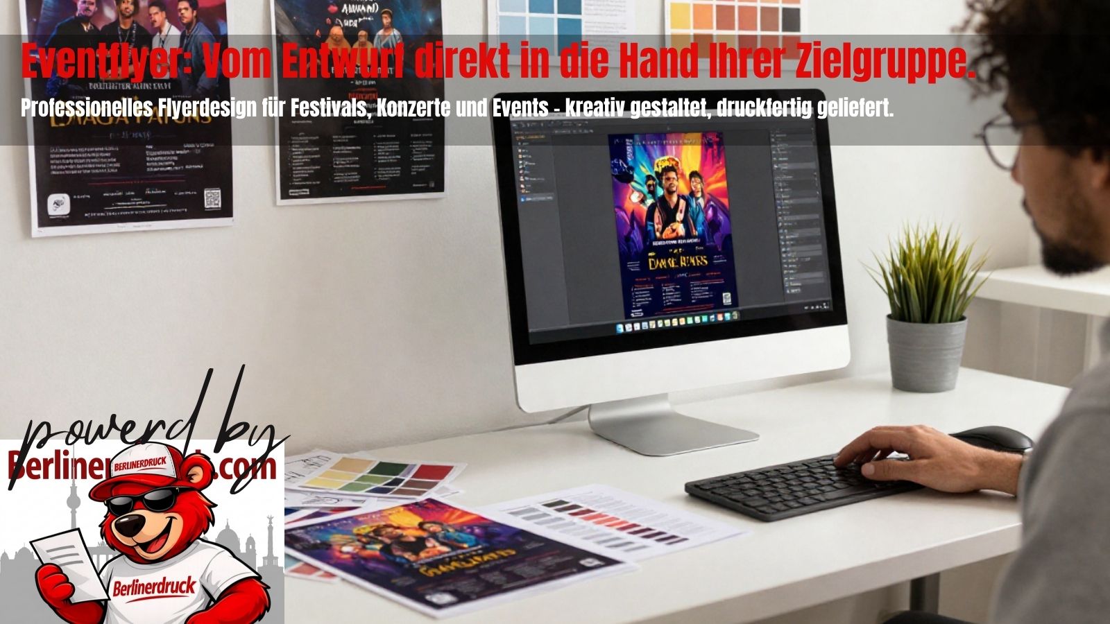 Eventflyer gestalten leicht gemacht. Die wichtigsten Tipps für Layout, Inhalte und Druck, damit Ihre Veranstaltung mehr Aufmerksamkeit erhält.