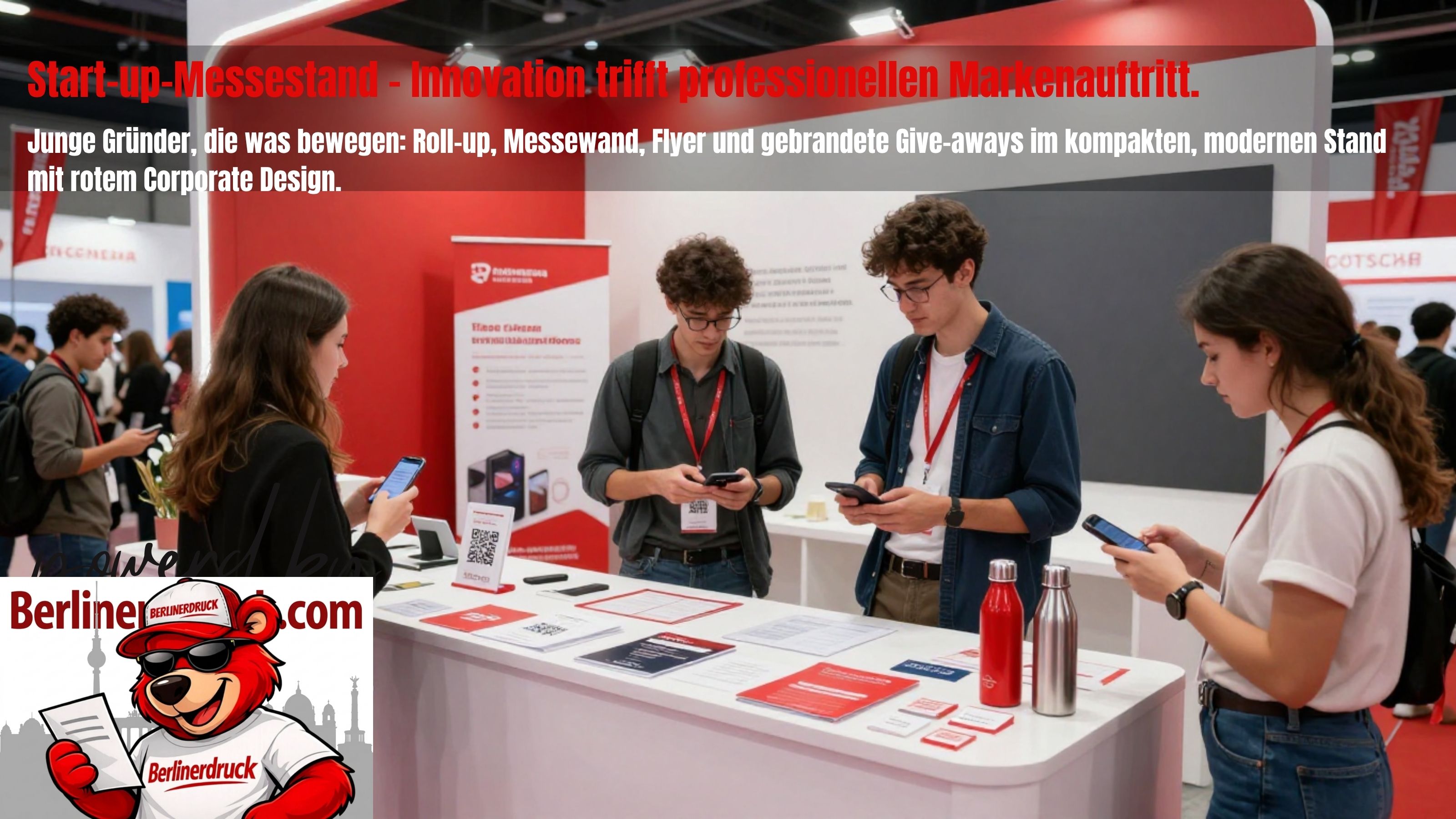 Messemarketing für Start-ups | Erfolgreich durchstarten mit Ihrer Druckerei Berlin
